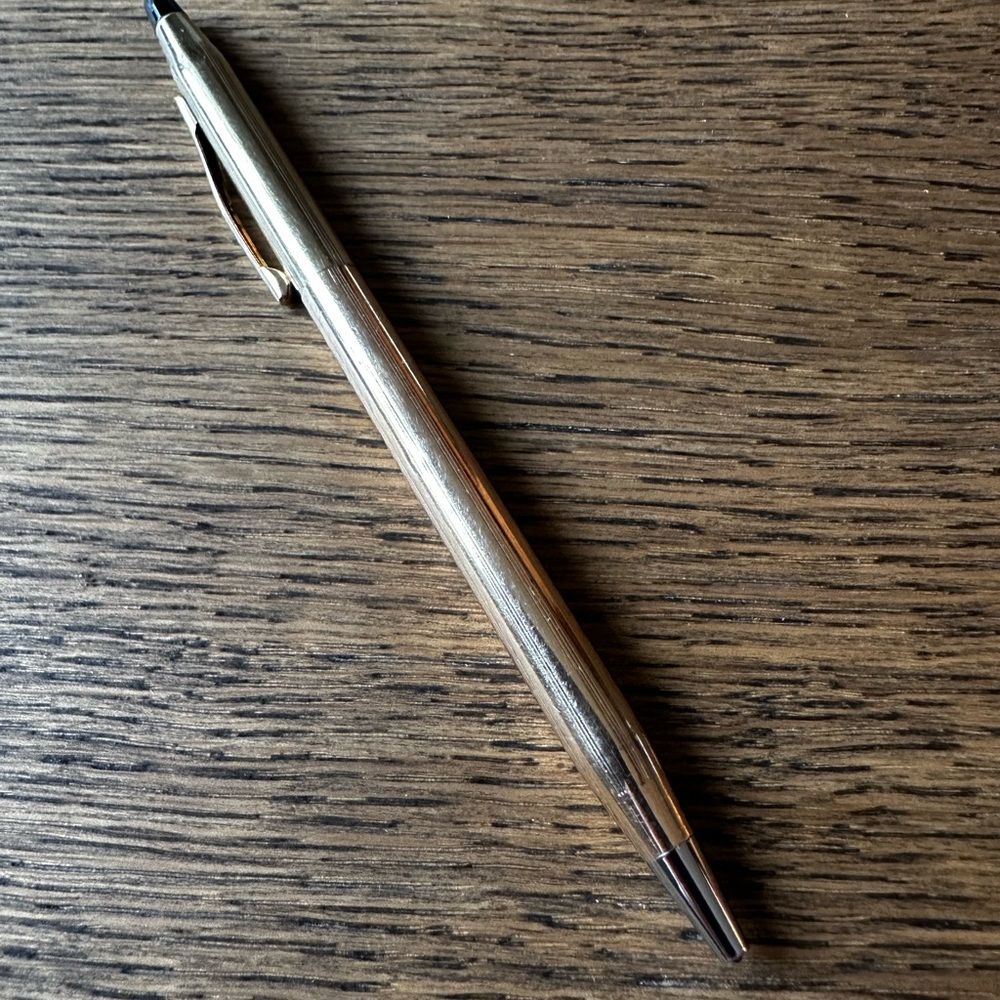 Vintage Cross Gold Plated Ballpoint Pen